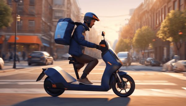 Travailler comme livreur Uber Eats : description de l’activité principale